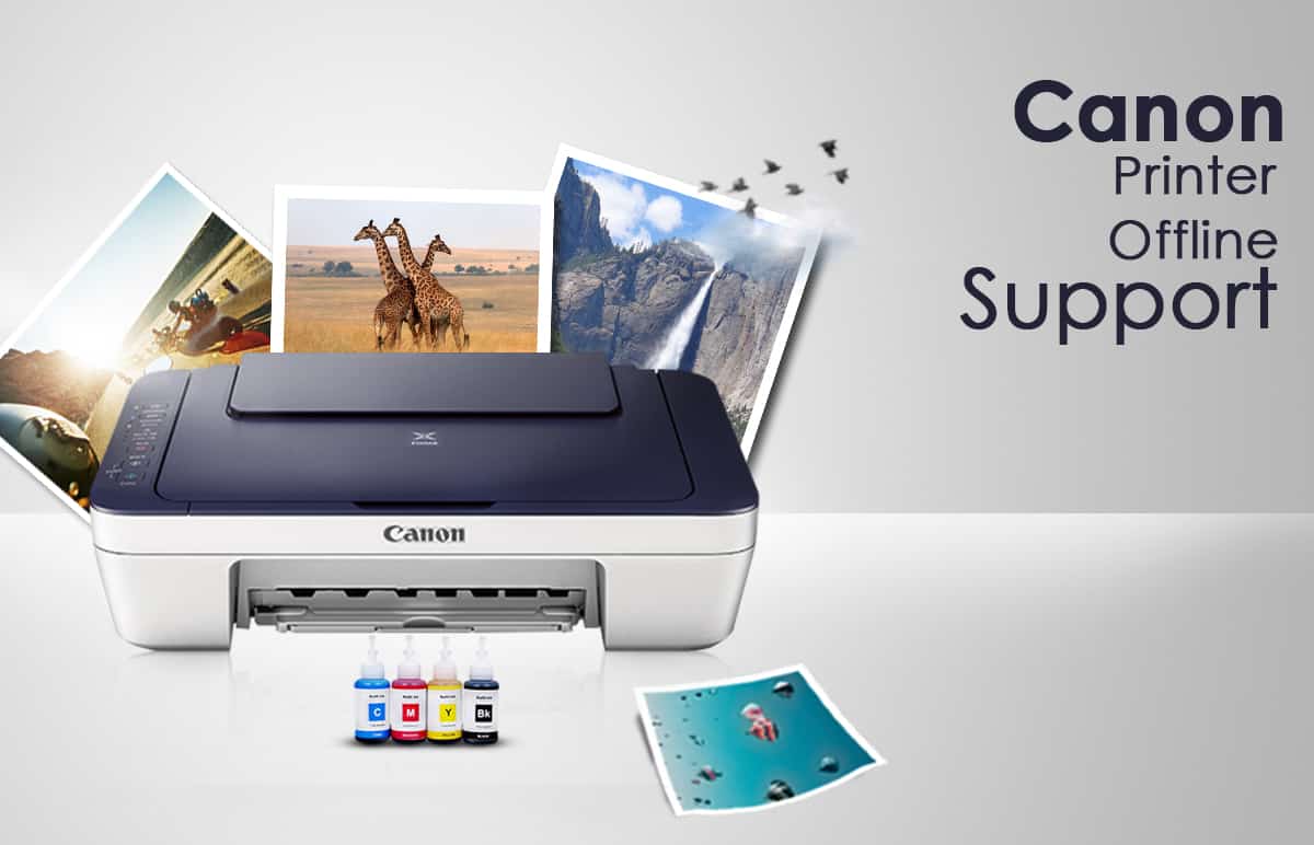 canon printer offline